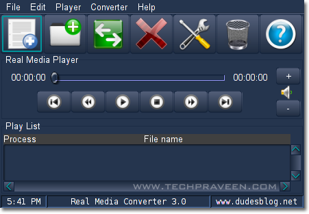 Real Media Converter - Convert Real Media formats